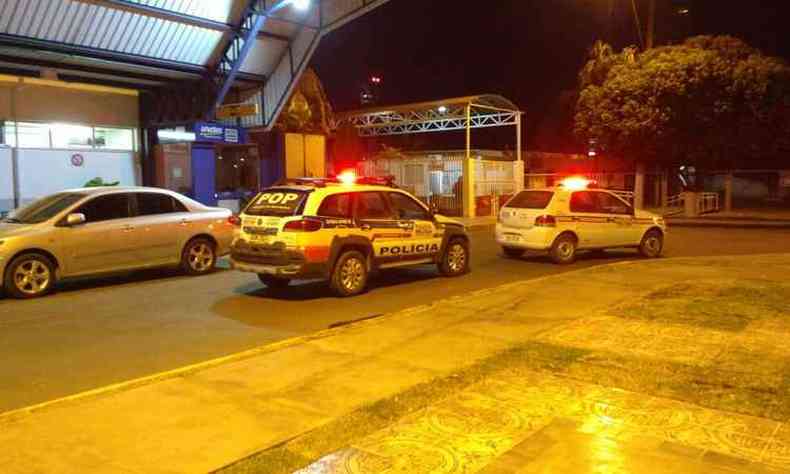 Ataque em Montes Claros aconteceu no aeroporto da cidade(foto: Arthur Junior/Divulgao)