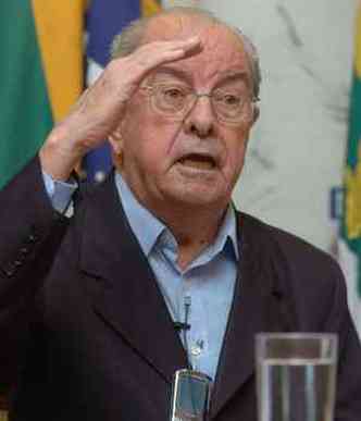 O ex ministro Jarbas Passarinho(foto: Paulo H. Carvalho/CB/D.A Press - 11/12/2008)