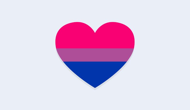 Evento antecederá o Dia Nacional do Orgulho Bissexual(foto: alicia_mb/Freepik) Bandeira do Orgulho Bissexual