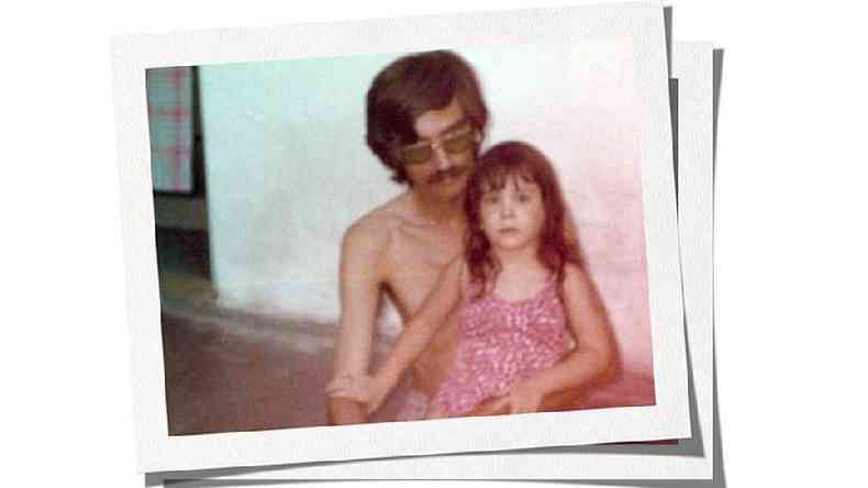Durante a infncia, Paula nunca desconfiou que seu pai fosse um espio da ditadura militar(foto: BBC)