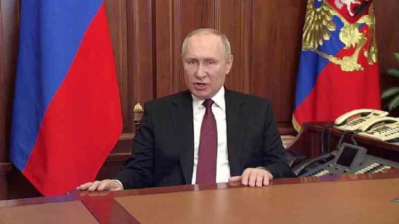 Discurso de Vladimir Putin em 24 de fevereiro