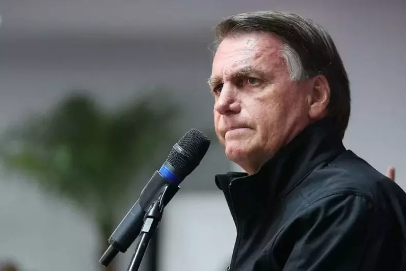 O presidente Jair Bolsonaro (PL) voltou a falar sobre a privatização da Petrobras nesta segunda-feira (13/6)(foto: ISAC NOBREGA) O presidente Jair Bolsonaro (PL)
