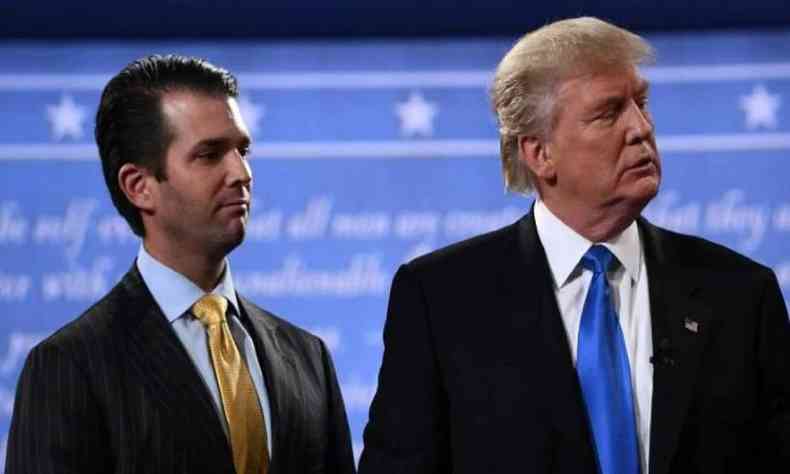 Donald Trump Jr. vir ao Brasil como palestrante principal de evento(foto: AFP)