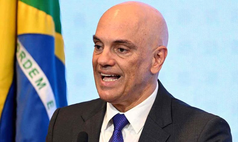 O ministro do STF, Alexandre de Moraes autorizou a operação da Polícia Federal que prendeu ajudante de ordem de Bolsonaro(foto: Evaristo Sá/AFP - 12/12/22) O ministro do STF, Alexandre de Moraes autorizou a operação da Polícia Federal que prendeu ajudante de ordem de Bolsonaro