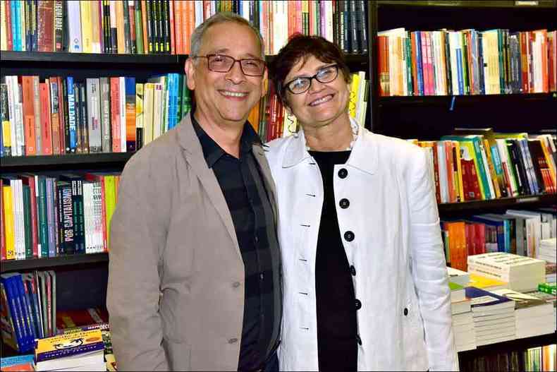 Os pesquisadores Pablo Diener e Maria de Ftima Costa, autores do livro(foto: Paulo Jabur/Divulgao)