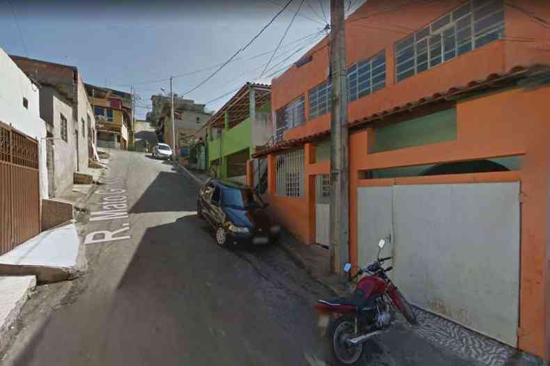 O crime aconteceu em uma casa em Nova Lima(foto: Reproduo/Google Street View)