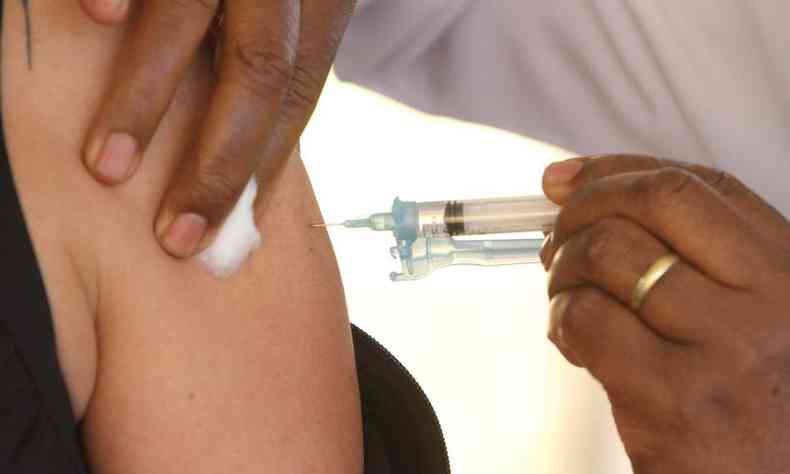 Vacinao contra a COVID-19 em Belo Horizonte.
