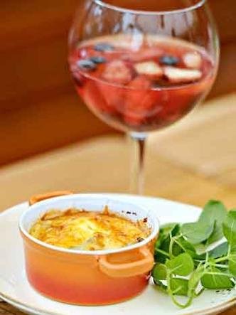 Cocote de funghi e drinque de kombucha com frutas(foto: Alexandre Guzanshe/em/d. a press)