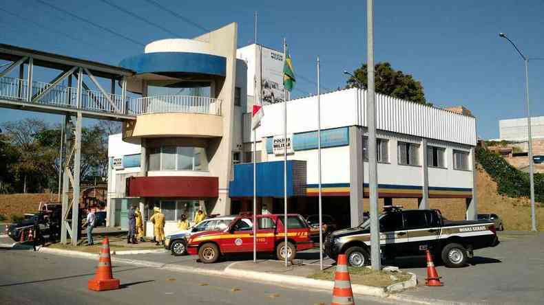 A operao  realizada na Linha Verde prximo  Cidade Administrativa, no posto MG-010 (foto: Polcia Civil/Divulgao )