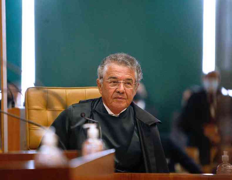 O ministro do STF Marco Aurlio de Mello se baseou texto legal que suspende priso preventiva por mais de 90 dias sem renovao (foto: Rosinei Coutinho/SCO/STF 10/9/20)