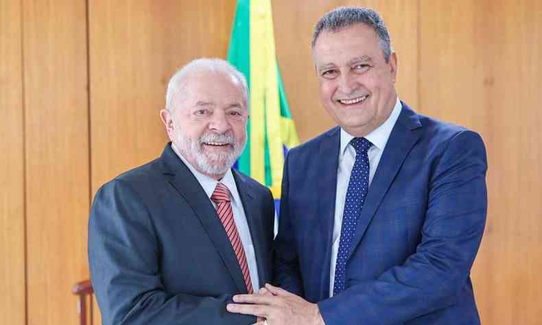 Rui Costa e o presidente Lula