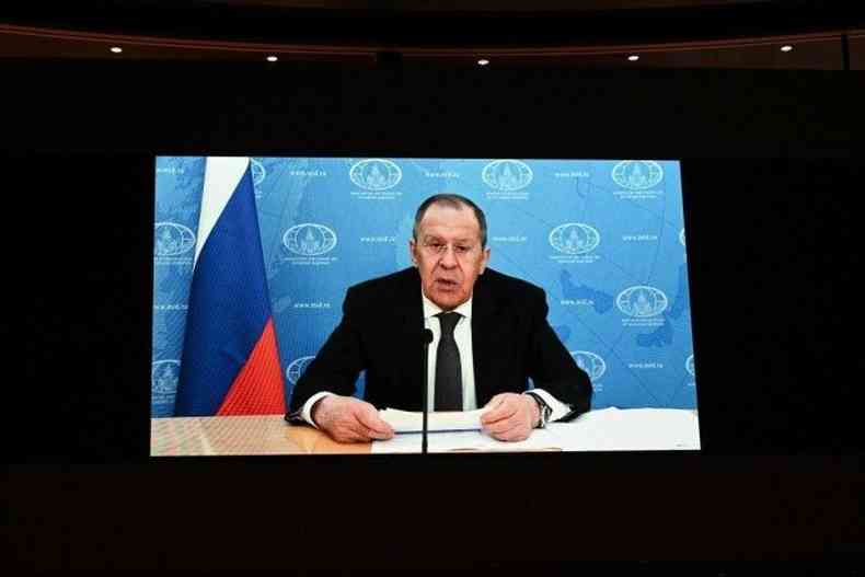 Sergei Lavrov, ministro das Relaes Exteriores da Rssia 