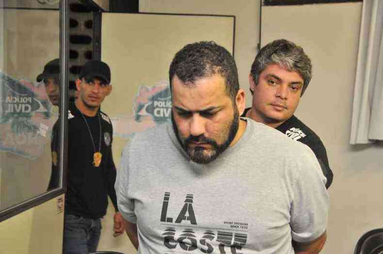 Mateus Henrique Leroy Alves, de 37 anos, foi preso em Salvador onde viva uma vida de luxo(foto: Ramon Lisboa/EM/D.A.Press)