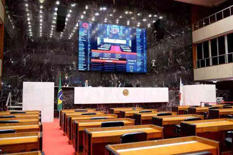 Plenrio da Assembleia Legislativa de Minas Gerais