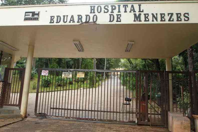 Hospital Eduardo de Menezes, no Barreiro, est entre as instituies de referncia previamente determinadas(foto: Jair Amaral/EM/DA Press)