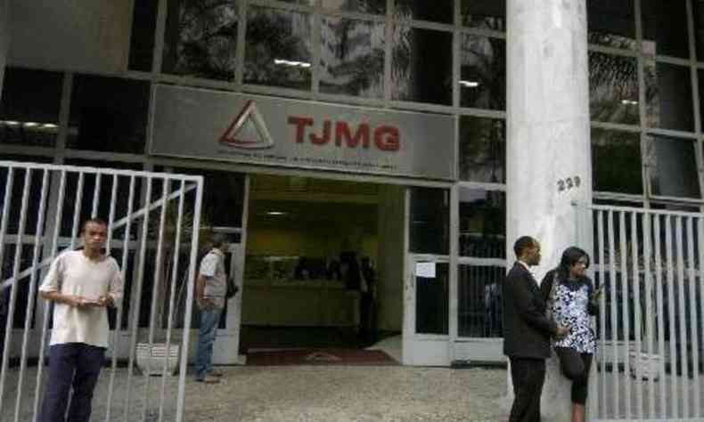 Fachada do TJMG na rua Gois, 229, Centro de Belo Horizonte(foto: Marcos Michelin (arquivo))