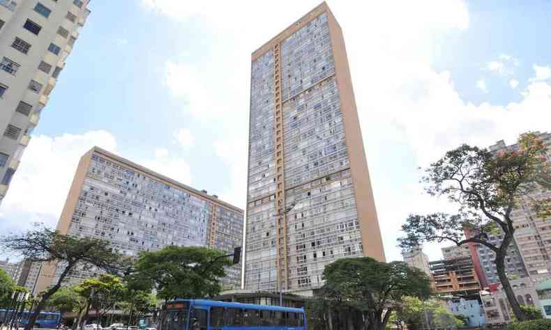 Condominio JK (Conjunto Governador Kubitschek, mais conhecido como Edifcio JK), no centro de Belo Horizonte