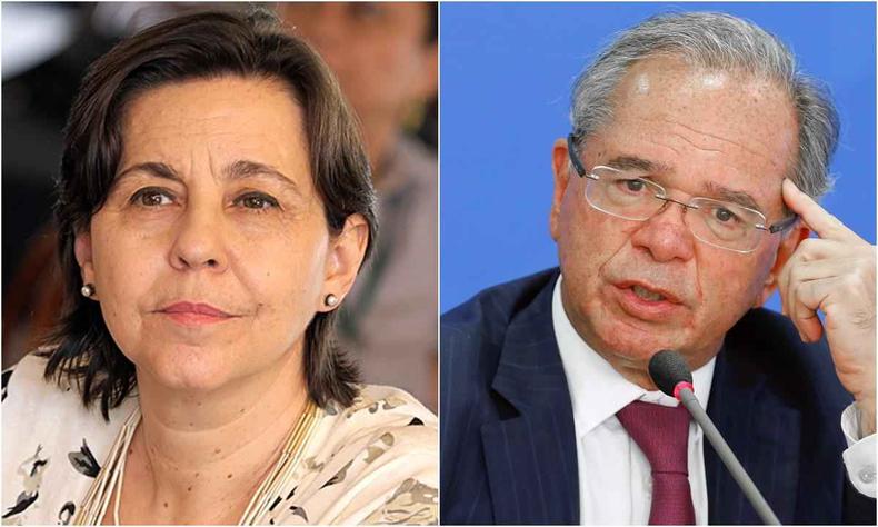 Montagem com Tereza Campello e Paulo Guedes