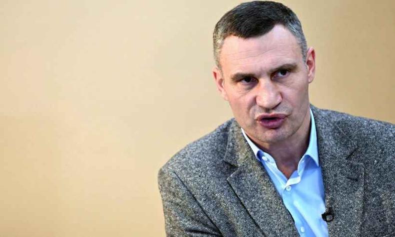 Vitali Klitschko é o prefeito de Kiev(foto: Sergei SUPINSKY / AFP) Vitali Klitschko é o prefeito de Kiev