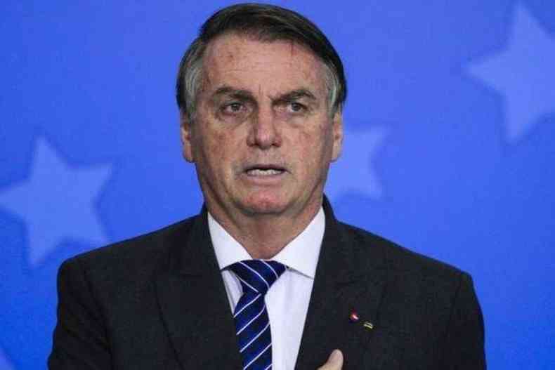  o presidente Jair Bolsonaro 