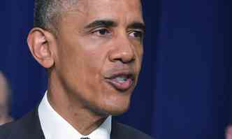 Obama: Estados Unidos prometem reduzir a poluio provocada pelo pas(foto: MANDEL NGAN / AFP)