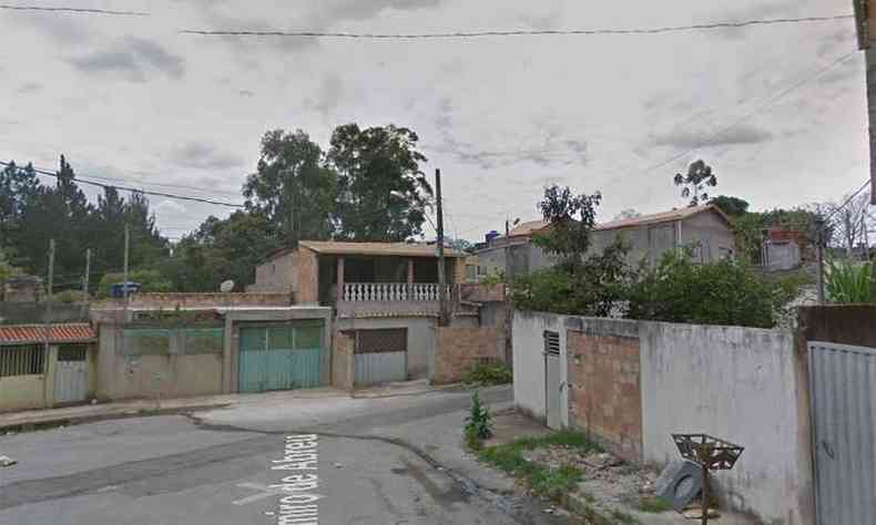 Local onde ocorreu o crime, quando o menino foi assassinado em janeiro(foto: (foto: Reproduo da internet/Google Maps))