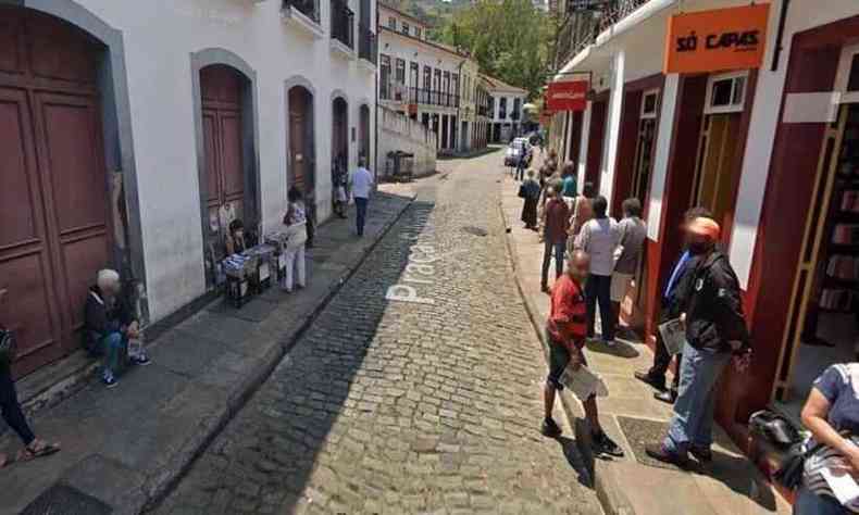 Imagem de rua de Ouro Preto