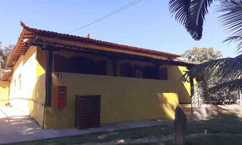 Casa dos Idosos Acolhendo Vidas, em Santa Luzia, onde a Polcia Civil investiga denncias de maus-tratos(foto: Divulgao/PCMG)