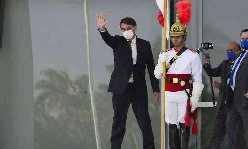 Bolsonaro justificou a necessidade de trocar o superintendente da PF no Rio(foto: Marcello Casal JrAgncia Brasil)