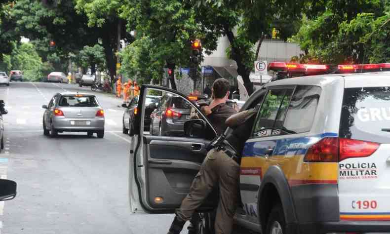Viatura da Policia Militar de Minas Gerais 