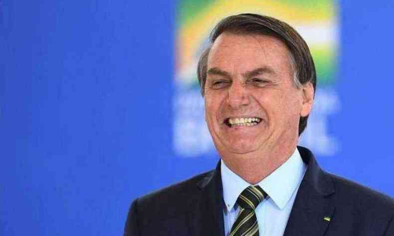 Bolsonaro comemora Resultado do Caged de julho com crescimento das vagas de emprego no Brasil(foto: Evaristo S/AFP)