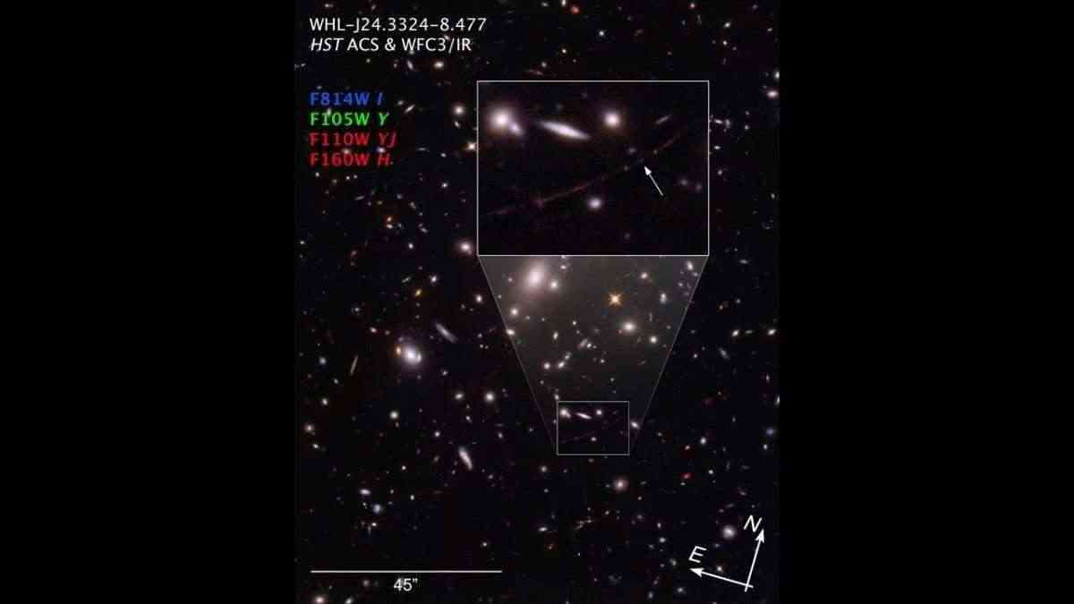  Hubble descobre a estrela mais distante já vista no Universo, afirma Nasa 