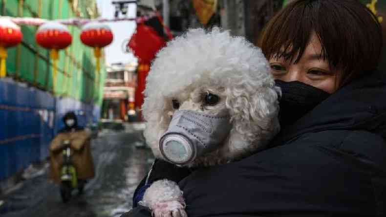 A China foi o primeiro pas a passar pela pandemia e a comear a coletar dados importantes(foto: Getty Images)