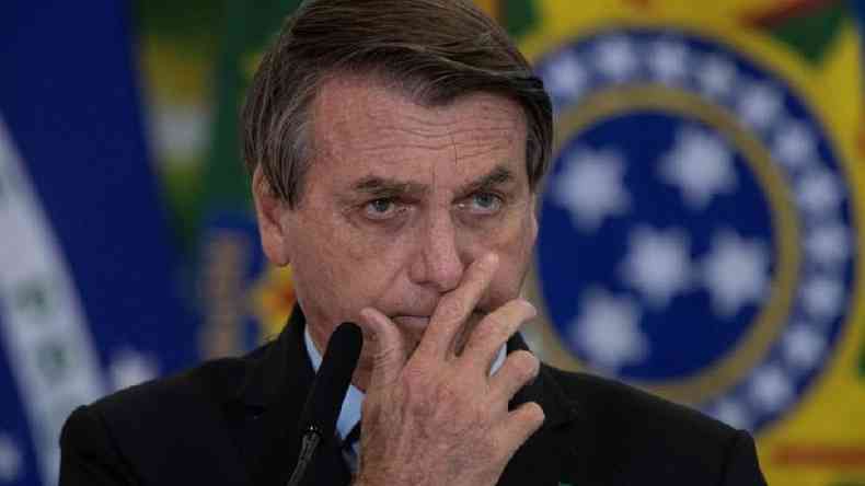 Bolsonaro contou com forte apoio dos policiais brasileiros nas eleies de 2018(foto: EPA)