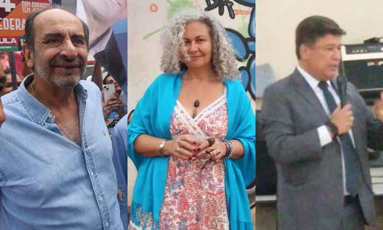 Montagem: Kalil x Lorene x Viana