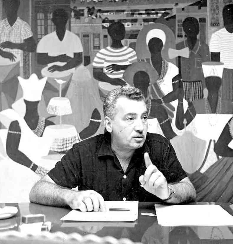 O escritor Jorge Amado em 1960(foto: Walter Luiz/O Cruzeiro/D.A.Press - 6/12/60)