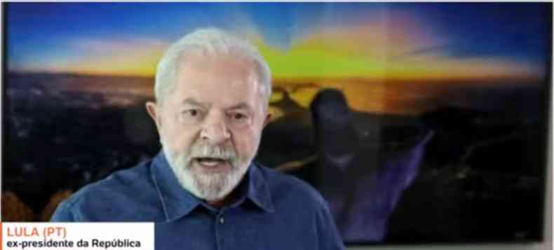 Lula em entrevista ao portal UOL.