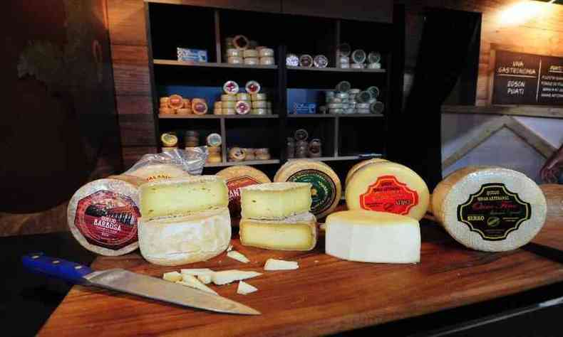 Oito regiões de Minas são produtoras oficiais dos queijos no estado (foto: Gladyston Rodrigues/EM/D.A Press)