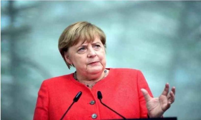 A chanceler alemã Angela Merkel(foto: Federico Gambarini / POOL / AFP) A chanceler alemã Angela Merkel(foto: Federico Gambarini / POOL / AFP)