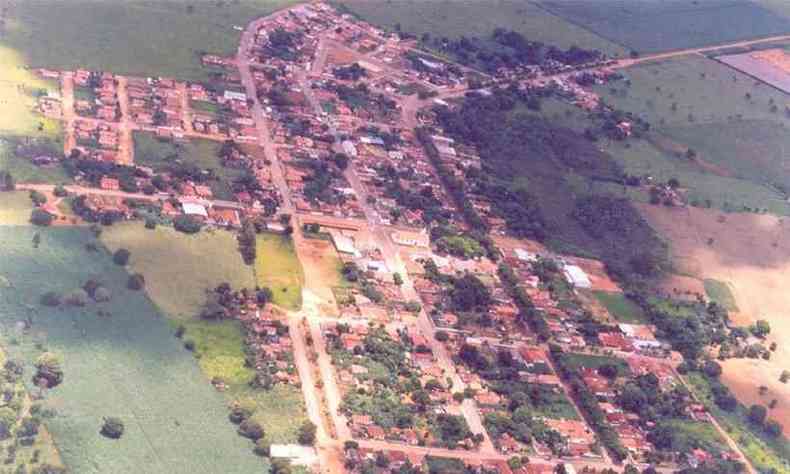 O acidente aconteceu no distrito de Brejo Bonito, em Cruzeiro da Fortaleza, municpio da microrregio de Patrocnio(foto: Redes Sociais/Divulgao)