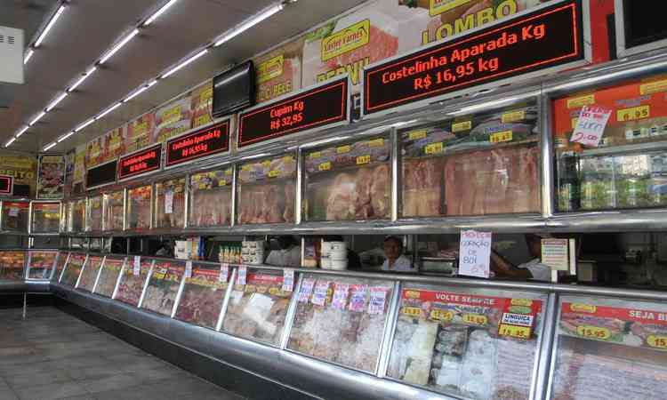 Supermercado carnes