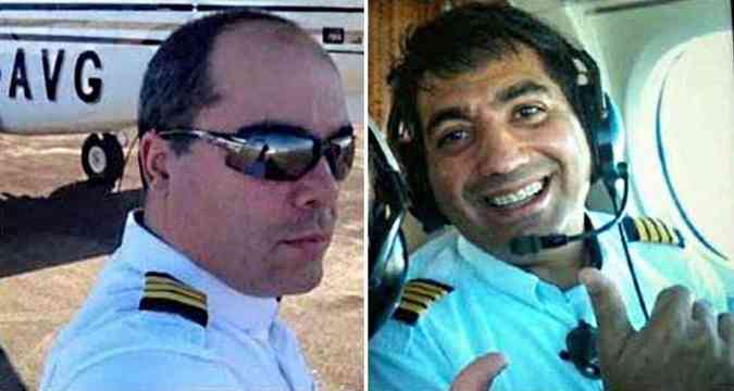 Corpos do copiloto Gustavo de Toledo e do piloto Emerson Thomazine foram liberados do IML