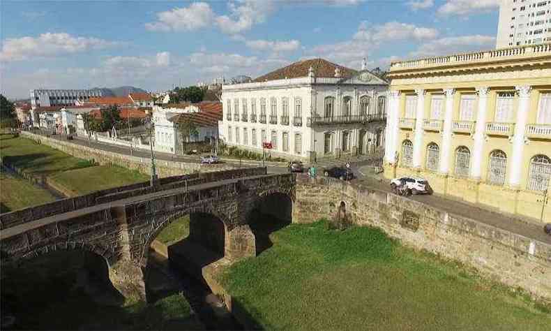 So Joo del-Rei  uma das cidades beneficiadas pela flexibilizao, mas vai manter igrejas histricas fechadas (foto: Reproduo Facebook/Prefeitura de So Joo del-Rei)