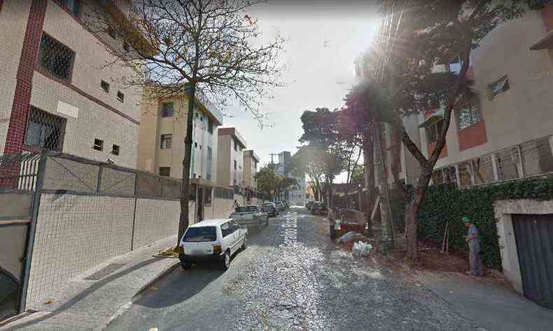  O crime ocorreu na Rua Jornalista Geraldo Bicalho, no Bairro Nova Sussa, Regio Oeste de Belo Horizonte (foto: Reproduo/ Google Street View)