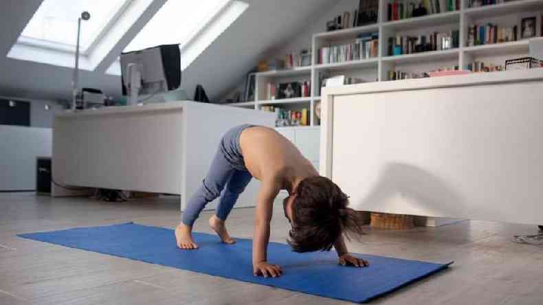 Vendas de colches de ioga cresceram(foto: Getty Images)