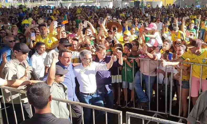 Jair Bolsonaro em Uberlândia