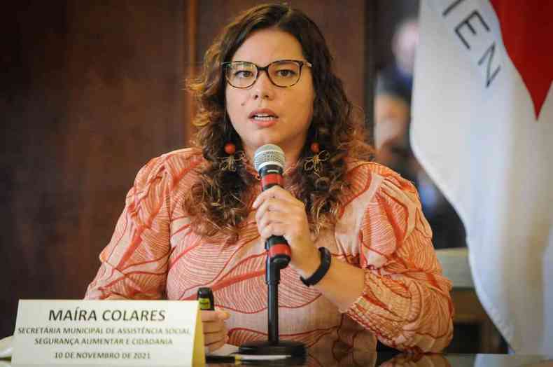 Mara Colares, secretria de Assistncia Social, Segurana Alimentar e Cidadania