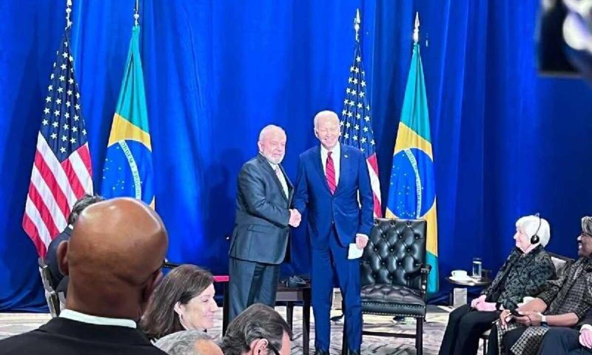Lula diz que encontro com Biden é 'momento histórico exemplar' 1 image