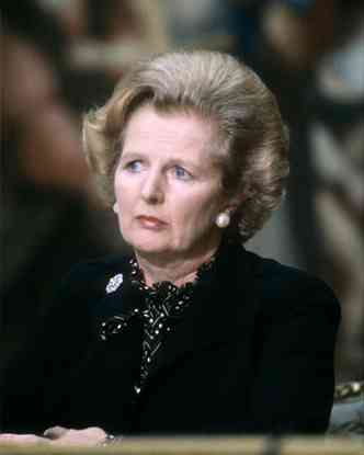 Thatcher no queria um funeral de Estado(foto: GABRIEL DUVAL / AFP)