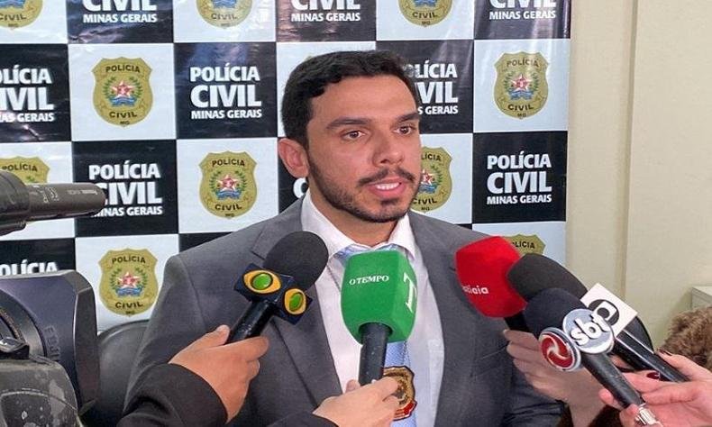 Delegado Gabriel Teixeira da Silva, do 1� DP do Barreiro, que desvendou o crime